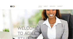 Desktop Screenshot of agilestaffing.co.za