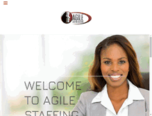 Tablet Screenshot of agilestaffing.co.za